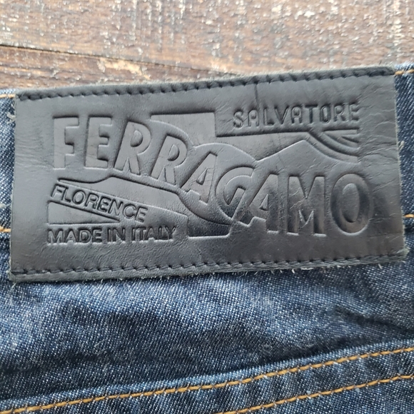Salvatore Ferragamo Men's Bottom Fly Rare Straight Leg Jeans Size 54. - Picture 6 of 10